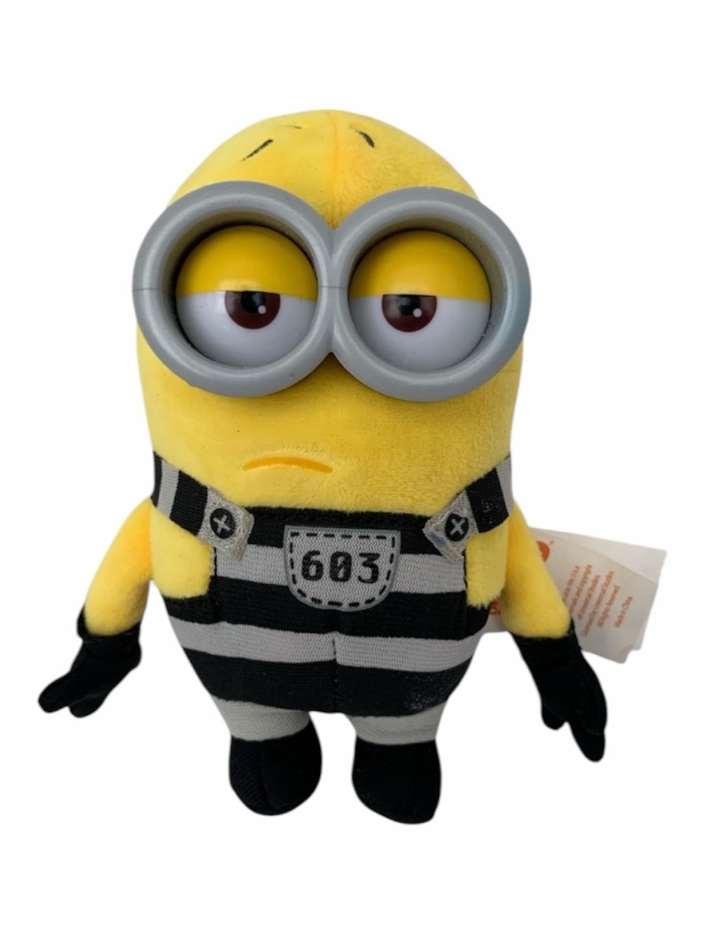 Despicable Me 3 Minion Jail Time 603 Stuffed Animal Plush Yellow 6” Tall